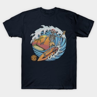 Skull Surfing New Found Glory T-Shirt